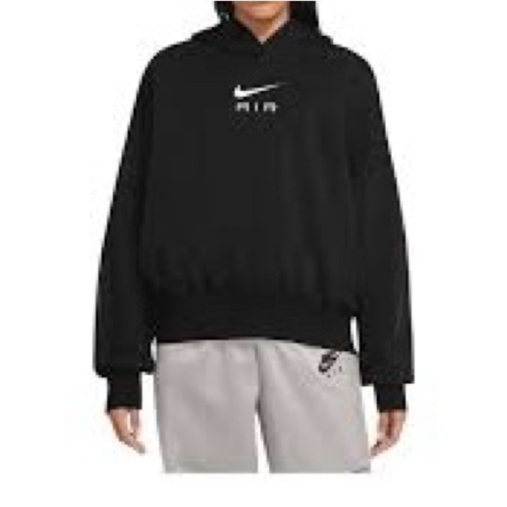 Nike Air women's black fleece hoodie